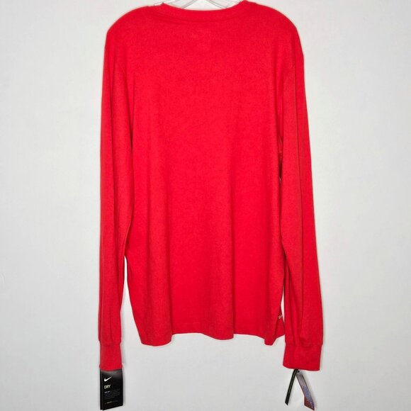 Ohio State University Shirt Mens Large Nike Dri Fit Basketball Long Sleeve Tee - Picture 6 of 11